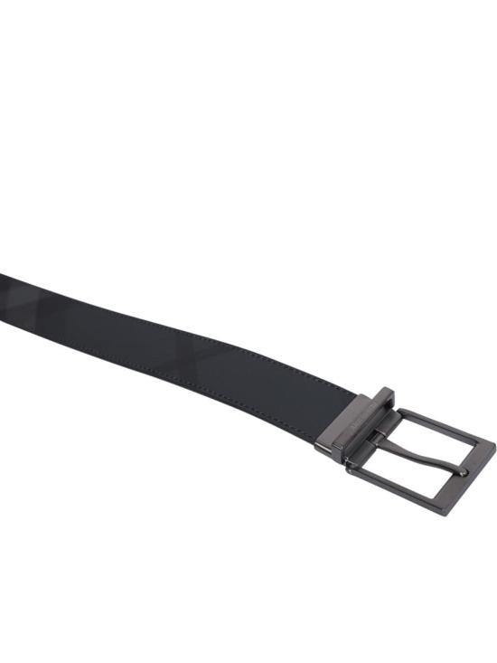 25FW 버버리 리버시블 체크 벨트 8065341 A1208 - BURBERRY