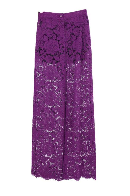 25FW 돌체앤가바나 스트레이트 팬츠 FTCPTTHLM7LF0571 PURPLE