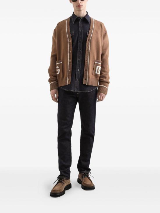 25FW 돌체앤가바나 긴팔 셔츠 G5JC8DG8NH9S9001 BLUE - DOLCE & GABBANA