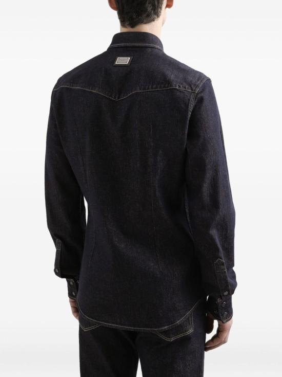 25FW 돌체앤가바나 긴팔 셔츠 G5JC8DG8NH9S9001 BLUE - DOLCE & GABBANA