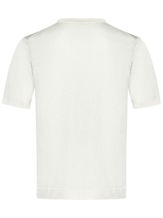 25FW 프랜지스 콜렉션 반팔 티셔츠 FE6853CAVORIO WHITE - FRANZESE COLLECTION