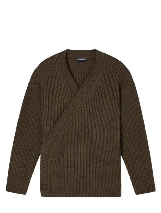 25FW 엠포리오 아르마니 스웨터 EM004376AF21497U7001 CROCODILE