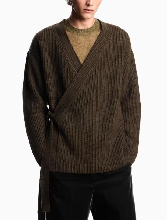 25FW 엠포리오 아르마니 스웨터 EM004376AF21497U7001 CROCODILE - EMPORIO ARMANI