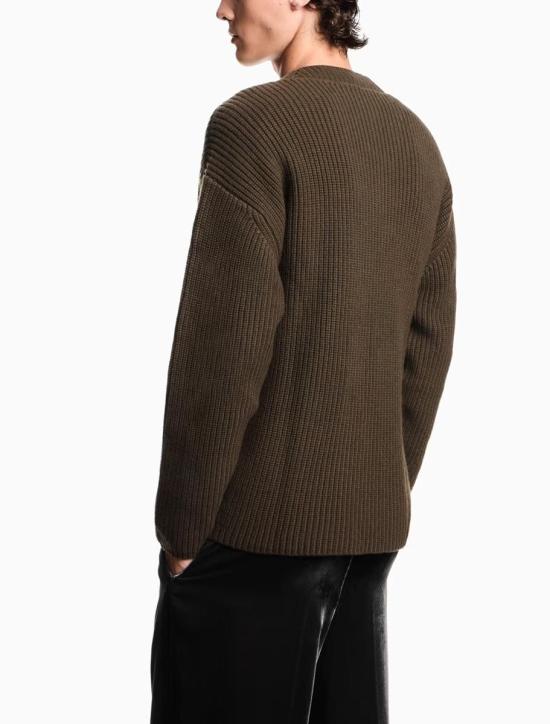 25FW 엠포리오 아르마니 스웨터 EM004376AF21497U7001 CROCODILE - EMPORIO ARMANI