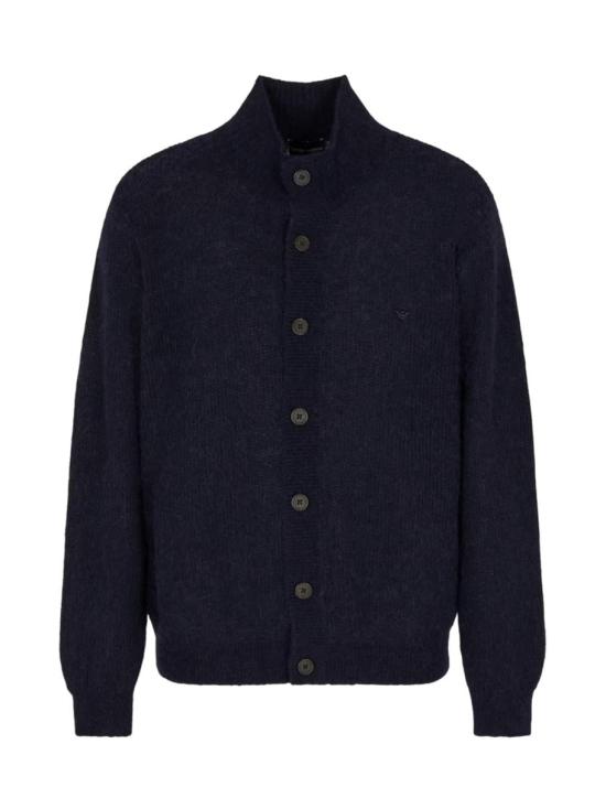 25FW 엠포리오 아르마니 가디건 EM003460AF19442UB118 ICONICO 0920 BLU NAVY EA