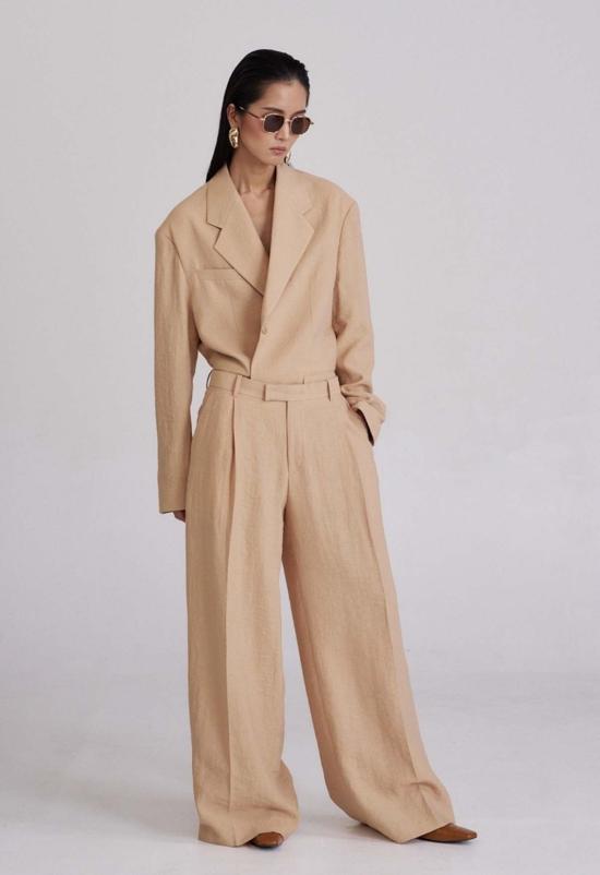  더 엔케이씨 스토어 수트 자켓 Nkc 스토어 리넨 블레이저 탄 - The NKC Store