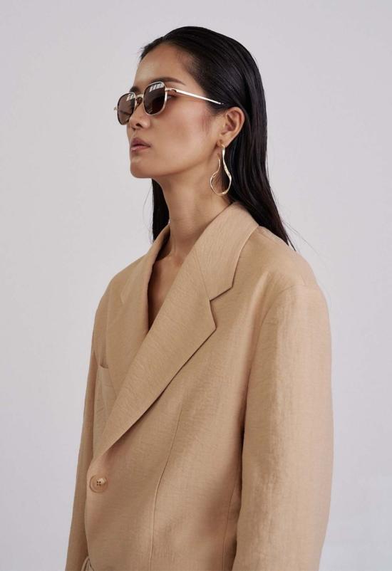  더 엔케이씨 스토어 수트 자켓 Nkc 스토어 리넨 블레이저 탄 - The NKC Store