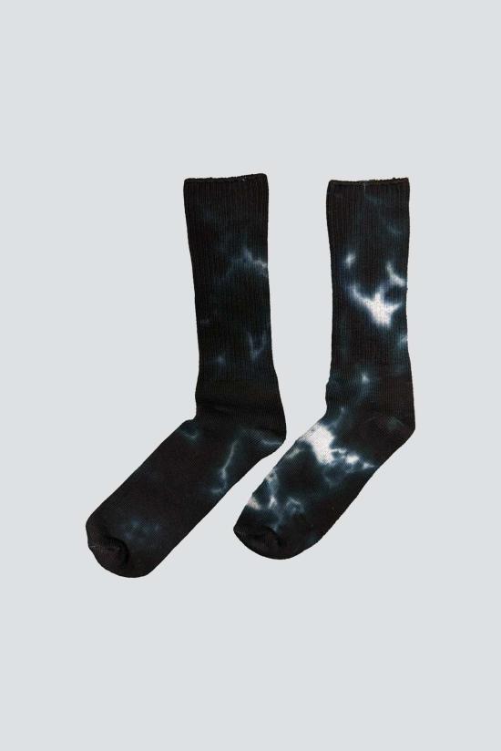  어셈블리 뉴욕 양말 어셈블리 대나무 블랙 스톰 타이 다이 - ASSEMBLY NEW YORK