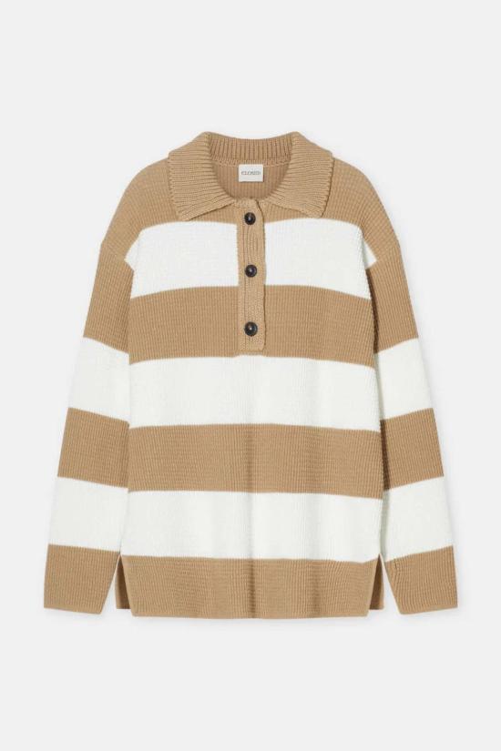  클로즈드 반팔 티셔츠 폐쇄형 럭비 폴로 - CLOSED