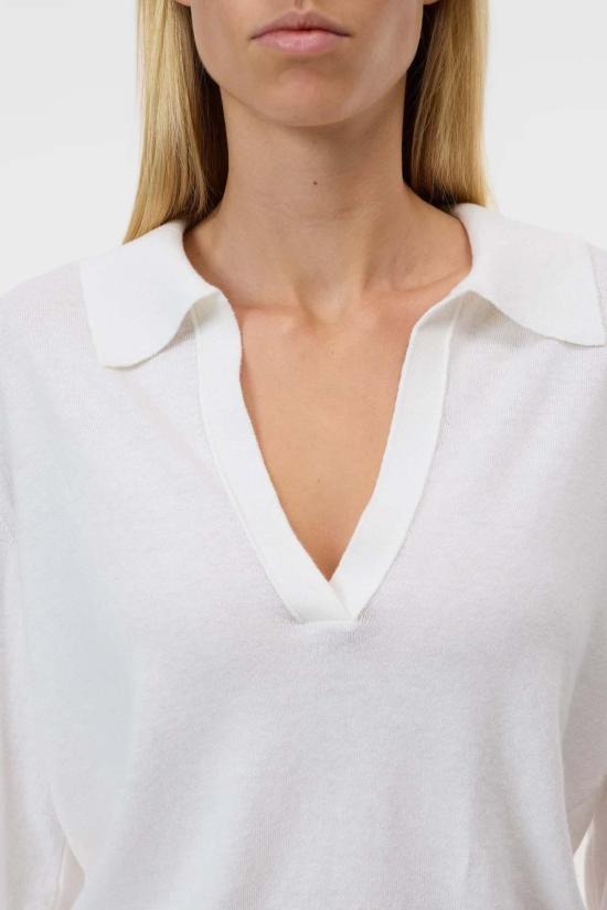  클로즈드 긴팔 티셔츠 닫힌 폴로 롱슬리브 탑 - CLOSED