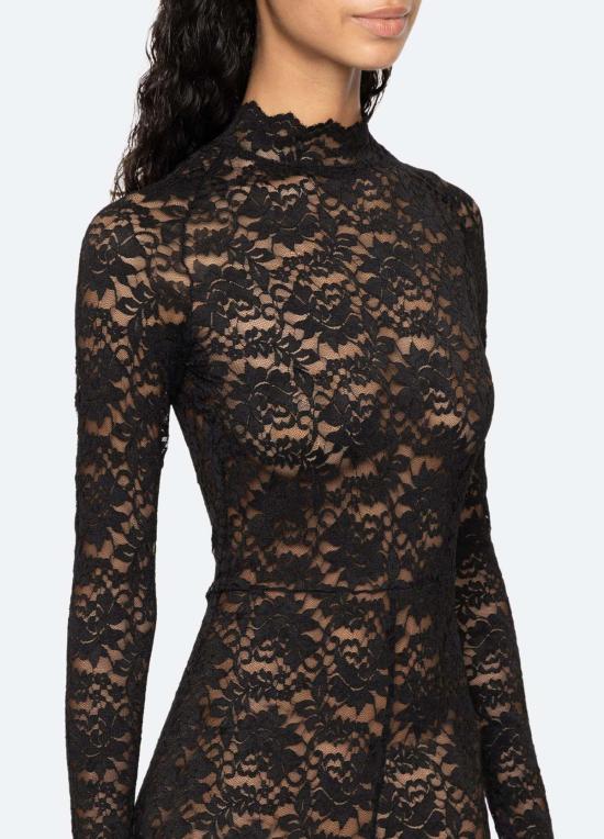  씨뉴욕 바디수트 티셔츠 시 니 릴리안 캣수트 - SEA NY