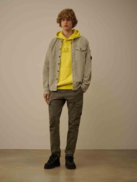 25FW 씨피 컴퍼니 숏팬츠 19CMPA731A005529G 921GUNMETAL ANTRACITE GREY - C.P. COMPANY