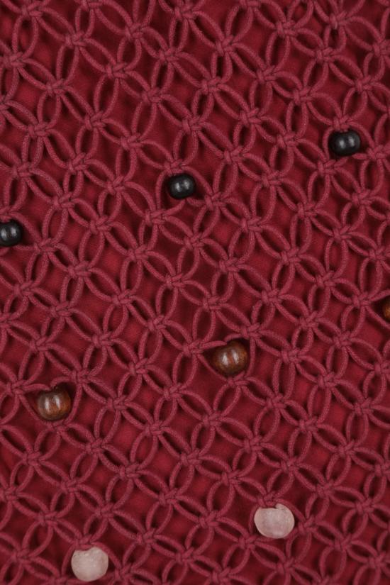  웨일즈보너 원피스 WS23DR07CO16350 OXBLOOD - WALES BONNER