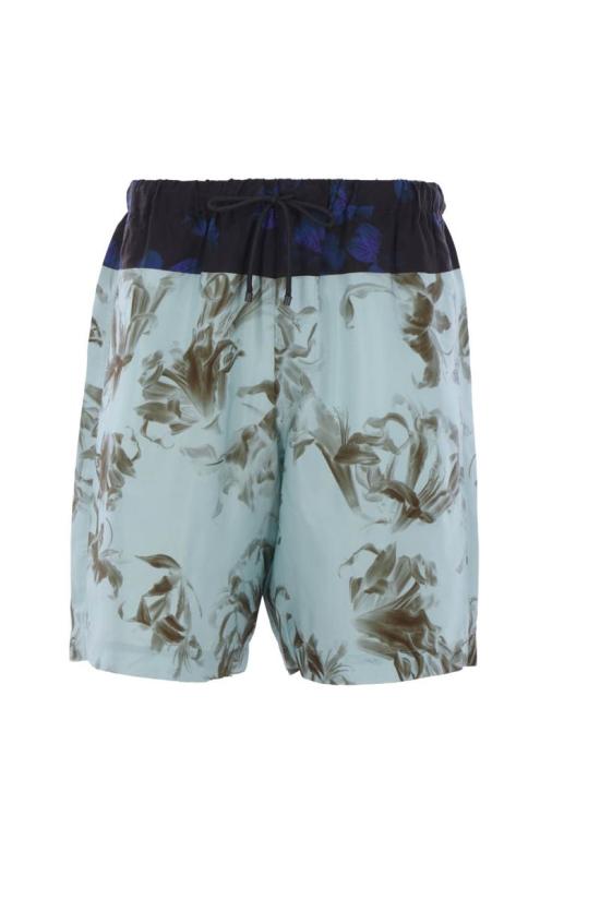 25FW 드리스 반 노튼 숏팬츠 0209312091608 GREEN