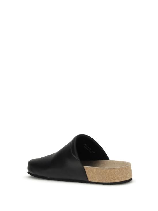 25FW 발렌시아가 뮬/슬리퍼 827677WB2U0 1000 Black - BALENCIAGA