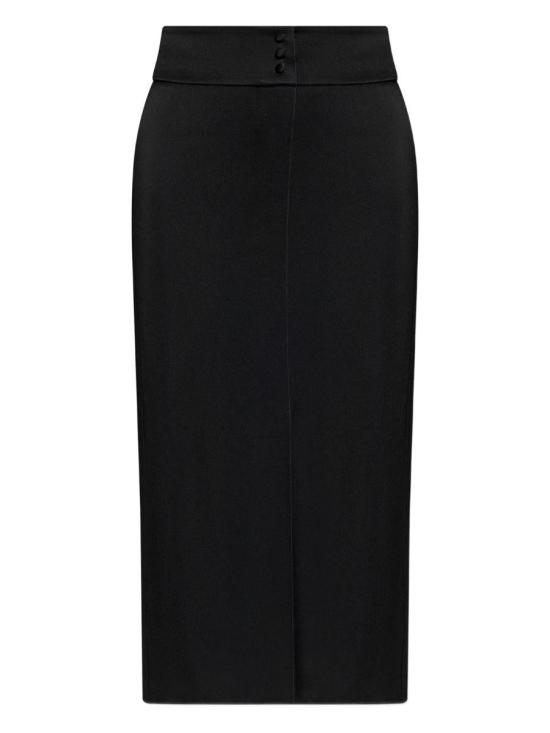 25FW 포르테포르테 미디 스커트 14066MYSKIRT 62234 F48A 8007 NERO Black