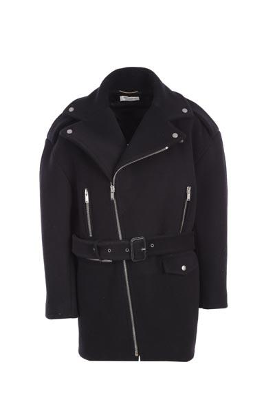  생로랑 코트 704005Y5F271000 Black