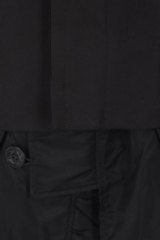 25FW 사카이 케이프 2508025001 Black - SACAI