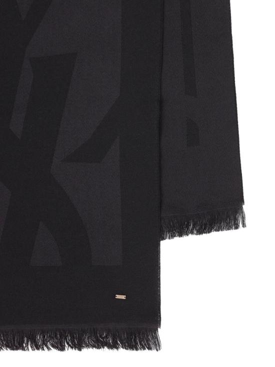 25FW 생로랑 머플러/스카프 7194283Y2101000 AI25 Black - SAINT LAURENT