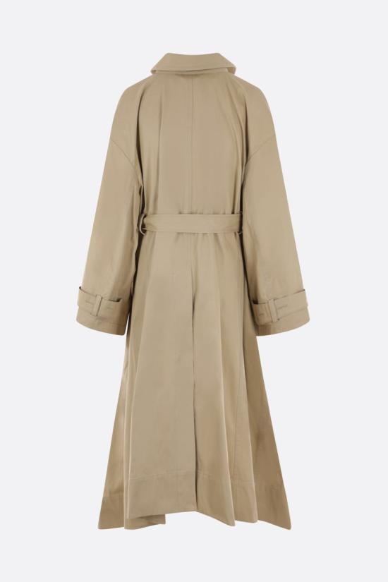  퀴라 트렌치 코트 Q824TCQ0044 LIGHT KHAKI - QUIRA