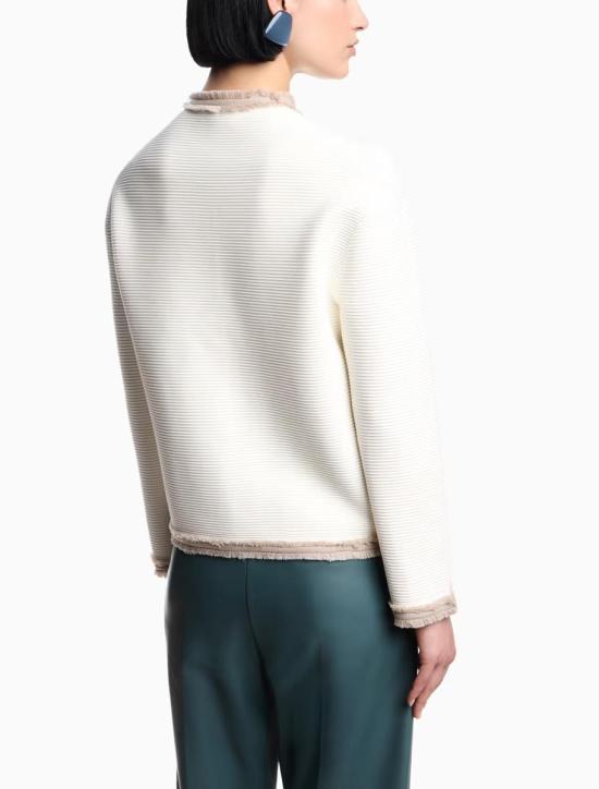 25FW 엠포리오 아르마니 자켓 EW001215AF18159M0001 White - EMPORIO ARMANI