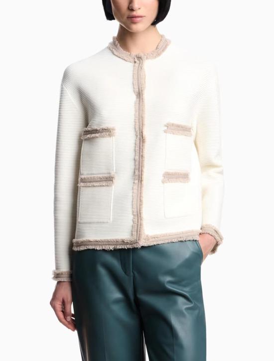 25FW 엠포리오 아르마니 자켓 EW001215AF18159M0001 White - EMPORIO ARMANI