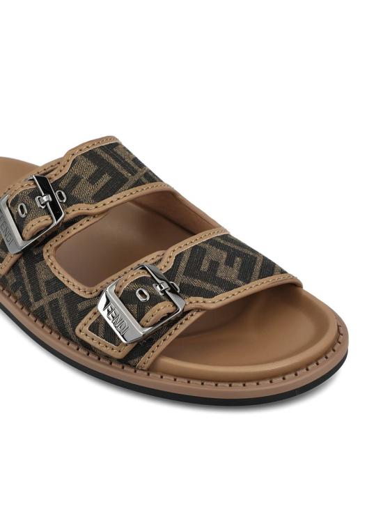 25FW 펜디 샌들 7X1604AJZFF1ICN AI25 BLACK TOBACCO SAND - FENDI