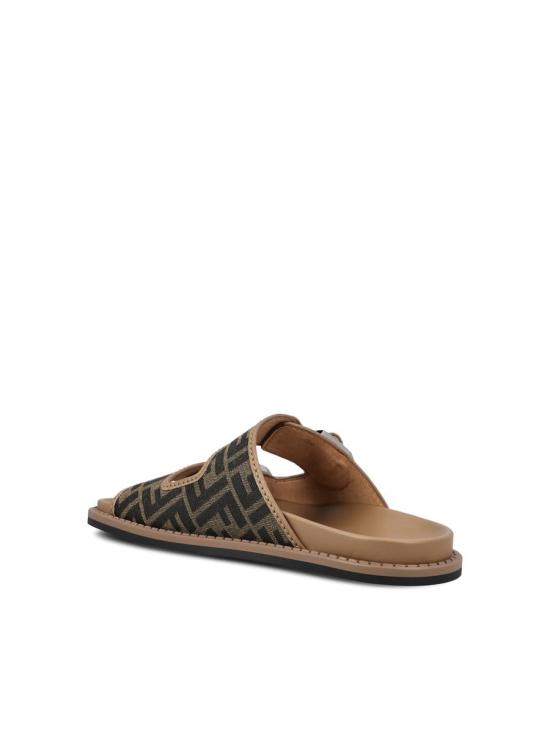 25FW 펜디 샌들 7X1604AJZFF1ICN AI25 BLACK TOBACCO SAND - FENDI