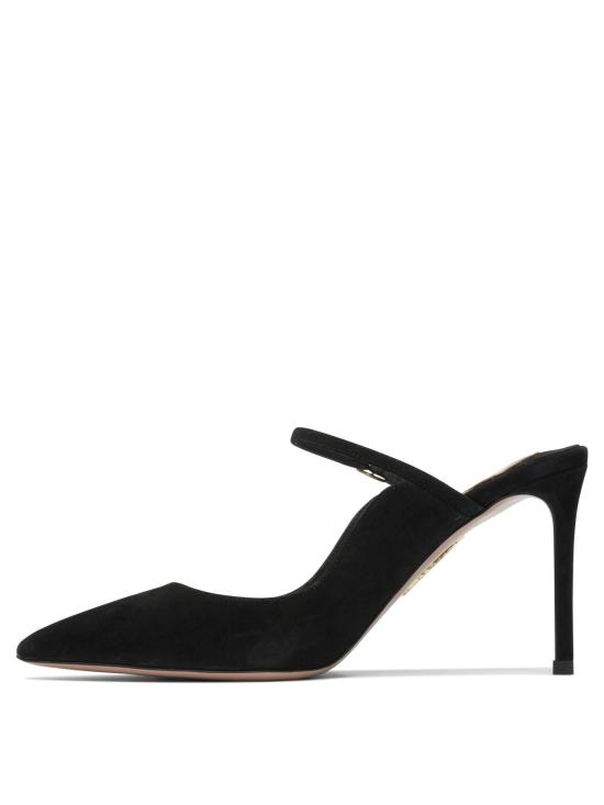 25FW 아쿠아주라 힐/펌프스 BLZMIDM0 SUE000 BLACK - AQUAZZURA