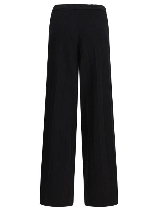 25FW 막스마라 스트레이트 팬츠 2521336018 LAMA005 BLACK - MAX MARA