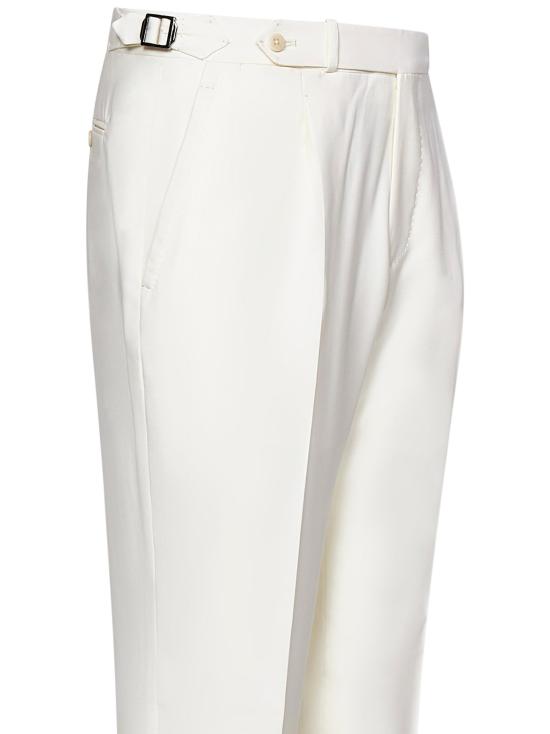 25FW 프랜지스 콜렉션 스트레이트 팬츠 FRP2507 BIANCO WHITE - FRANZESE COLLECTION