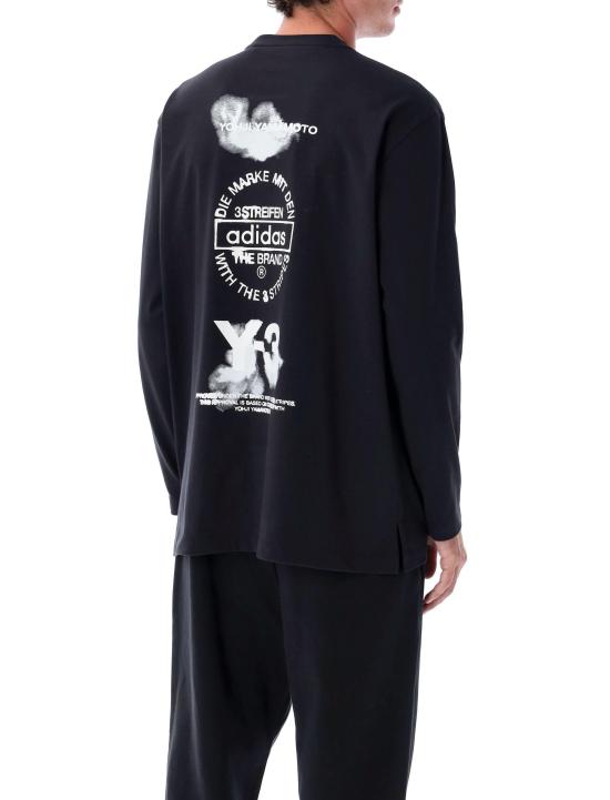 25FW 와이쓰리 긴팔 티셔츠 JX4747 B BLACK - Y-3