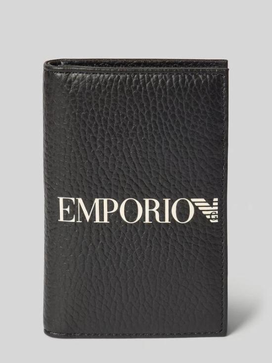  엠포리오 아르마니 남성지갑 EM003592 AF19355 001 BLACK - EMPORIO ARMANI
