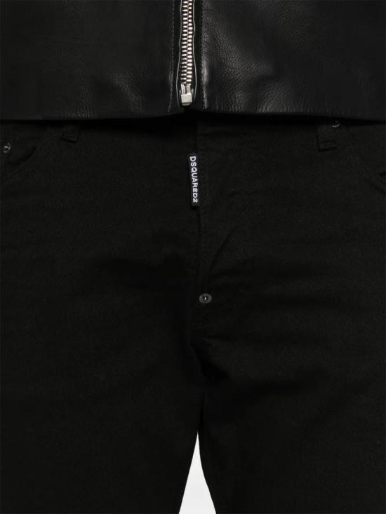 25FW 디스퀘어드2 데님 팬츠 S74LB1743S39781900 BLACK DOM - DSQUARED2