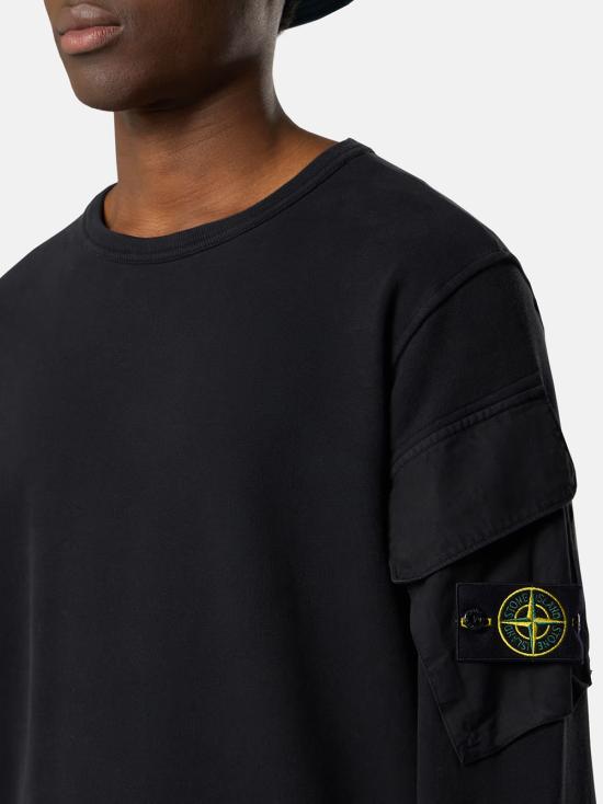 25FW 스톤 아일랜드 스웨터 K2S156100068S0A20V0029 BLACK DOM - STONE ISLAND