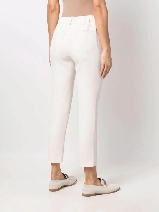  브루넬로 쿠치넬리 팬츠 MA029P1673C7936 White - BRUNELLO CUCINELLI