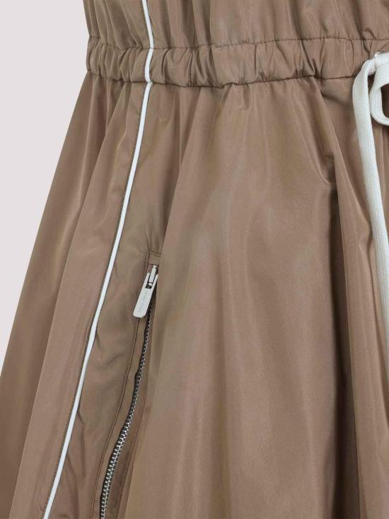 25FW 미우미우 미디 원피스 MF5873SOOO121GF0A68 Beige - MIU MIU