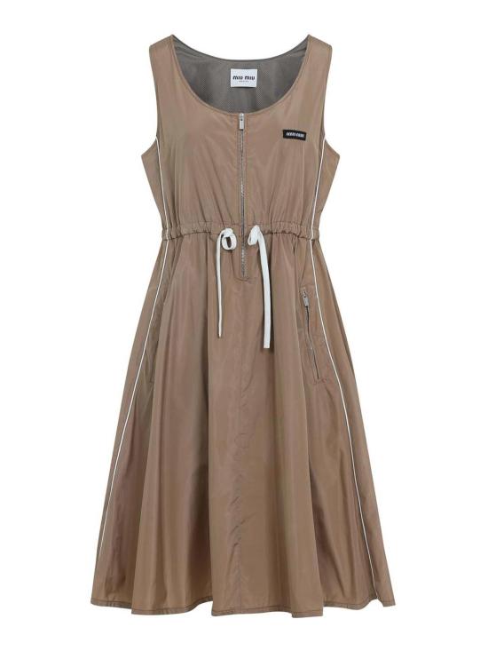 25FW 미우미우 미디 원피스 MF5873SOOO121GF0A68 Beige