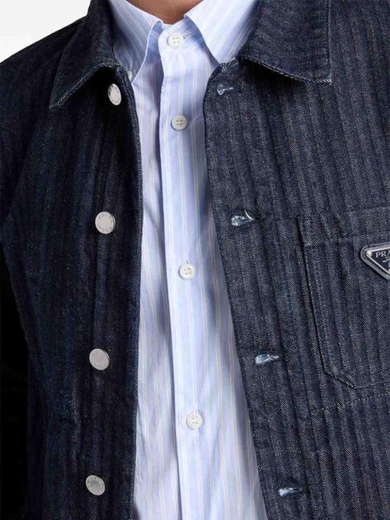  프라다 긴팔 셔츠 UCN59316F0SOOOF0K2U White - PRADA