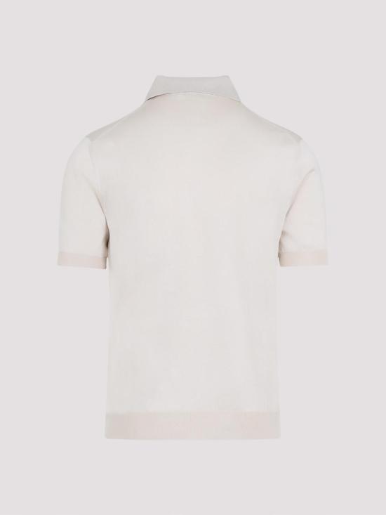  프라다 폴로 티셔츠 UMB925SOOO16AIF0018 Beige - PRADA