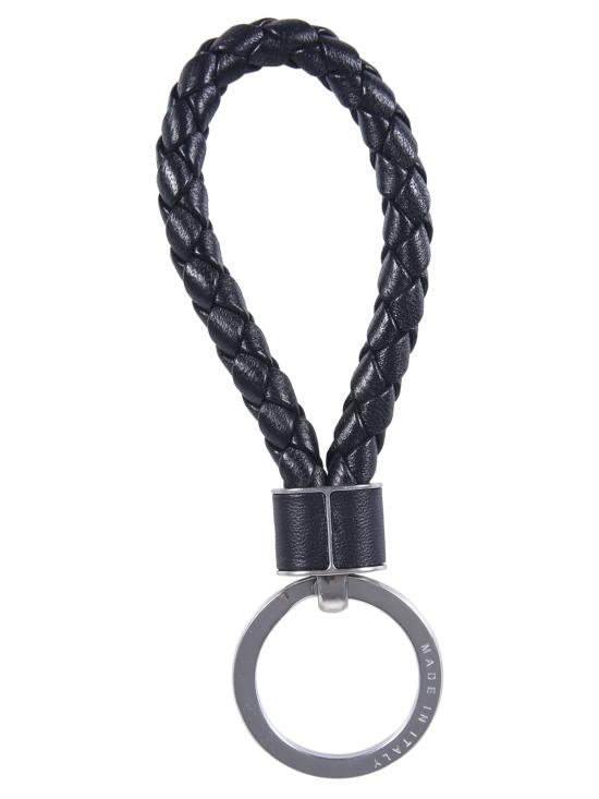 25FW 보테가베네타 키지갑 709727 VMAY1 8803 BLACK SILVER - BOTTEGA VENETA