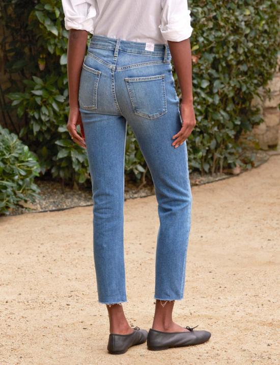  프랭크 앤 에일린 데님 팬츠 프랭크 & 아일린 데리 진 2001 클래식 블루 워시 진 - FRANK & EILEEN