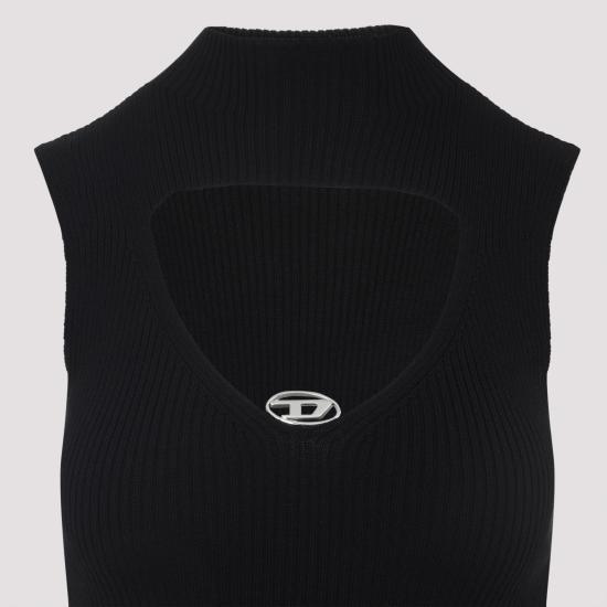 25FW 디젤 숏 원피스 A19667 0PLBF 9XX BLACK - DIESEL