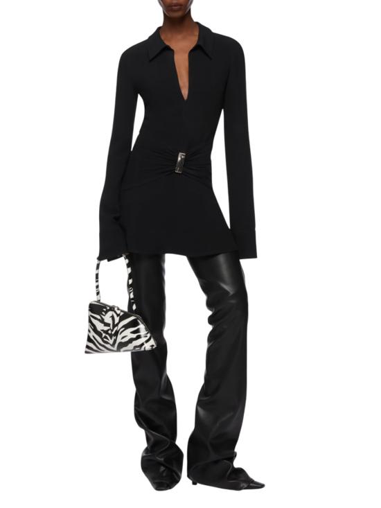 25FW 디 아티코 원피스 251WCA00449ACC001AA 100 BLACK - THE ATTICO