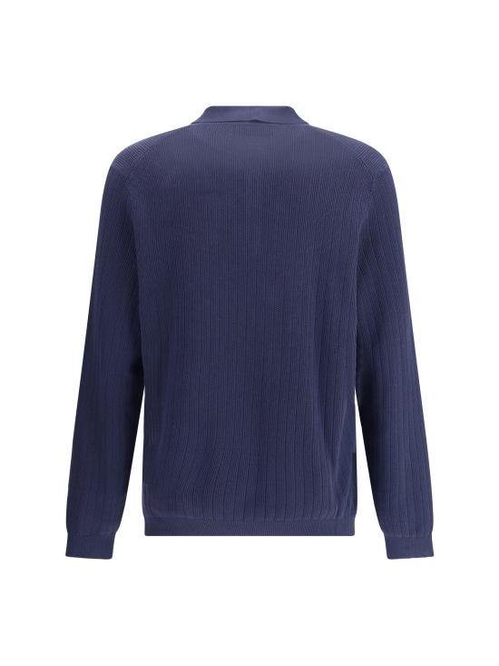 25FW 브루넬로 쿠치넬리 스웨터 M29203535 CW425 BLUE - BRUNELLO CUCINELLI