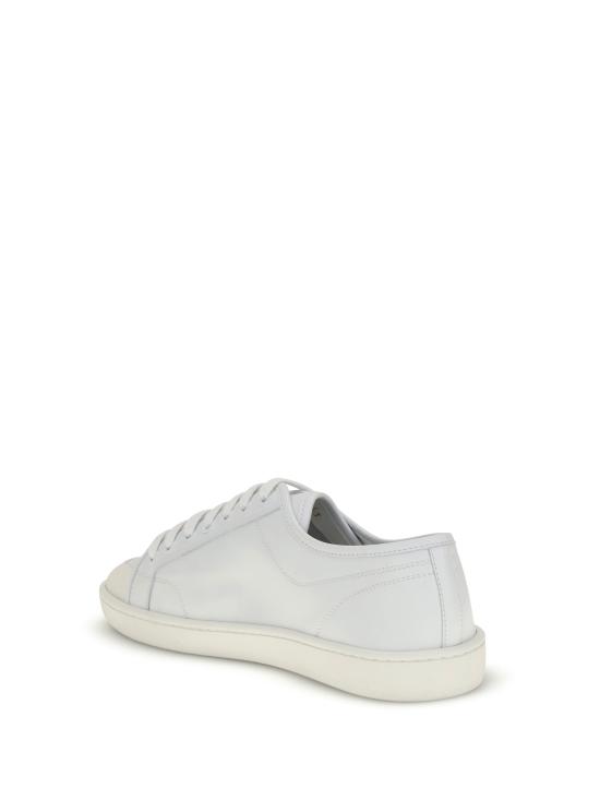 26SS 생로랑 GYM 짐 스무스 레더 스니커즈 82008700N00 9030 WHITE - SAINT LAURENT