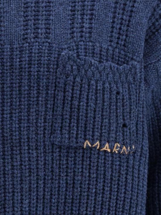 25FW 마르니 터틀넥 DVMG0054A0UFW310 00B65 BLUE - MARNI