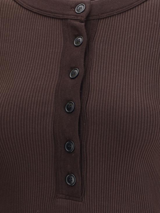 25FW 시티즌 오브 휴머니티 긴팔 티셔츠 94003004 CHOCO BROWN - CITIZEN OF HUMANITY