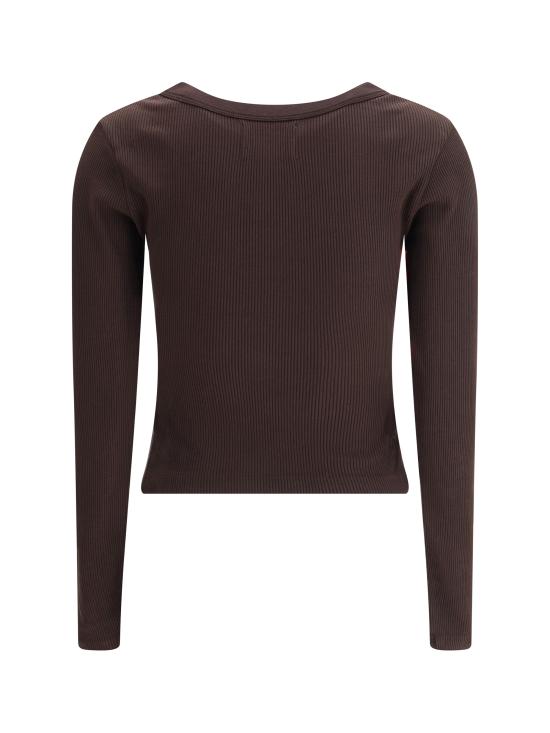 25FW 시티즌 오브 휴머니티 긴팔 티셔츠 94003004 CHOCO BROWN - CITIZEN OF HUMANITY