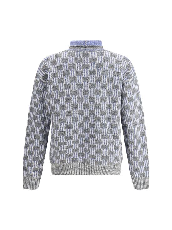 25FW 조르지오 아르마니 터틀넥 GM002182 F0003 LIGHT BLUE - GIORGIO ARMANI